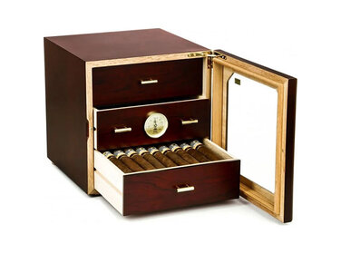 Adorini Humidor Chianti Medium Deluxe Rosenholz für 100 Zigarren