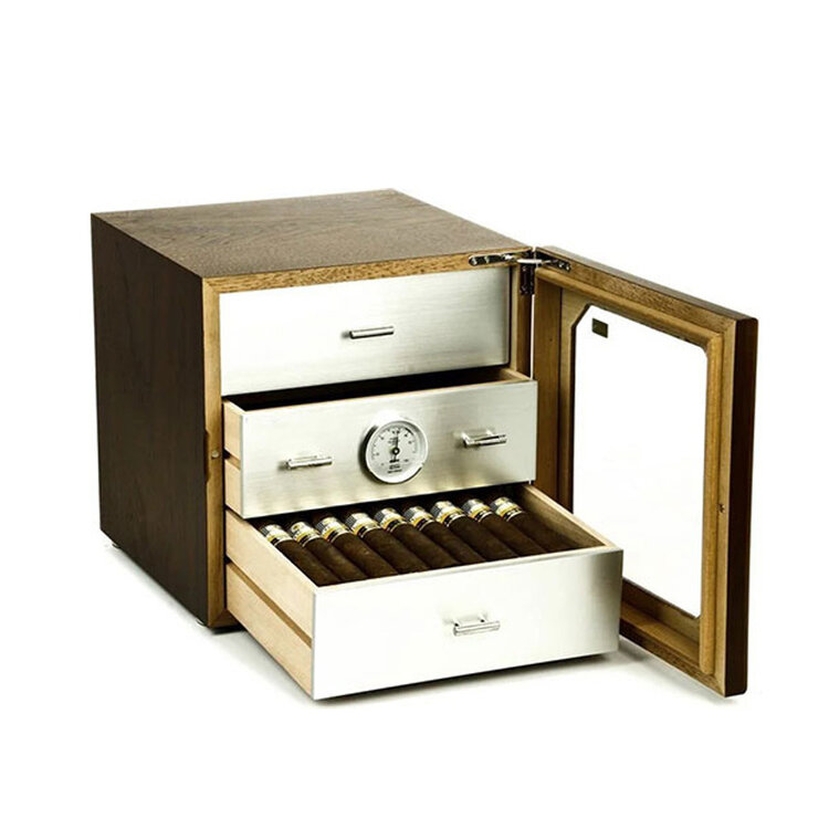 Adorini  Humidor Chianti M Walnuss/Alu - Deluxe