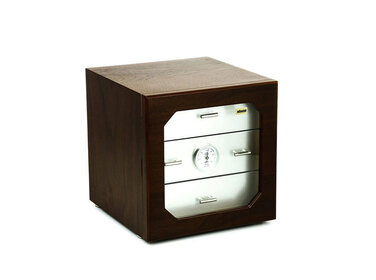 Adorini Humidor Chianti M Walnuss/Alu - Deluxe