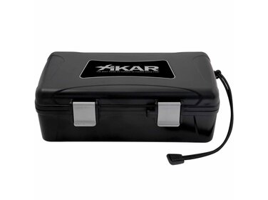Xikar Reisehumidor 210XI Schwarz für 10 Zigarren Bóveda
