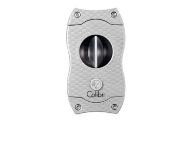 Colibri KEIL ZIGARRENSCHNEIDER 23MM - SILBER/CARBON