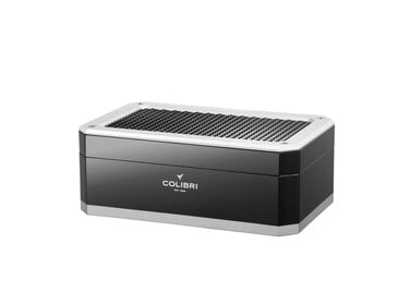 Colibri Humidor Rally schwarz/silber