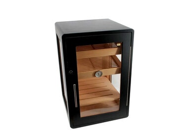 Adorini Humidorschrank Bari Deluxe Schwarz für 600 Zigarren