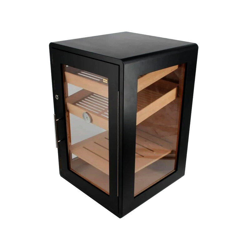 Adorini Humidorschrank Bari Deluxe Schwarz