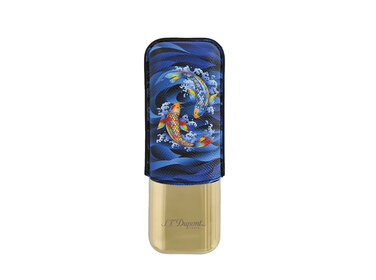 S.T. Dupont Koi Doppelt Zigarrenetui 183497 Blue