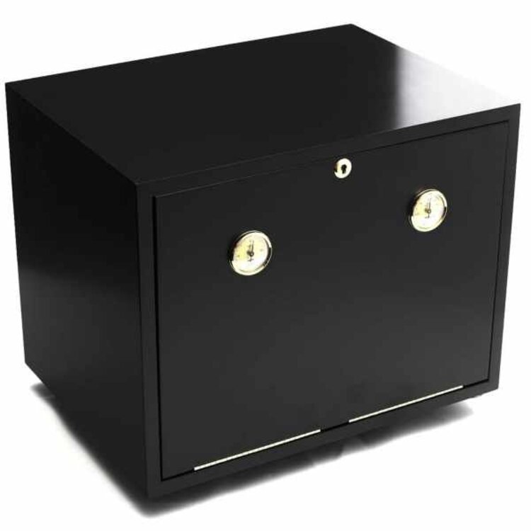 Adorini Humidor Habana Deluxe Schwarz