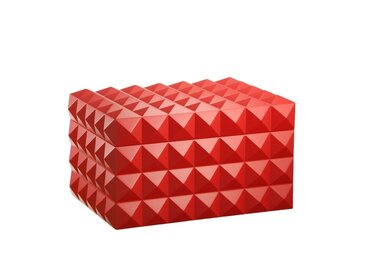 Colibri  Humidor Grand Quasar 3D-Muster Rot für 170 Zigarren