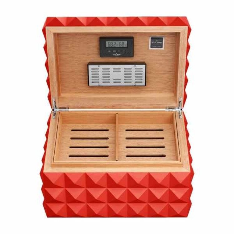 Colibri Grand Quasar Humidor Rot für ca. 170 Zigarren