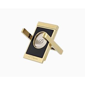 S.T. Dupont Zigarrenschneider und -bank Maxijet Goldfarben/Schwarz 003393