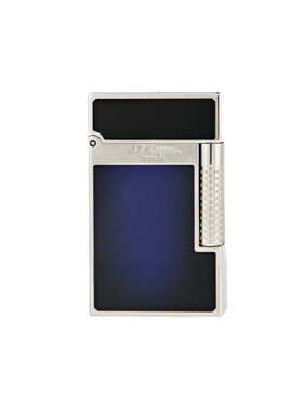 S.T. Dupont Le Grand Cling Feuerzeug Dunkelblau/Palladium C23013
