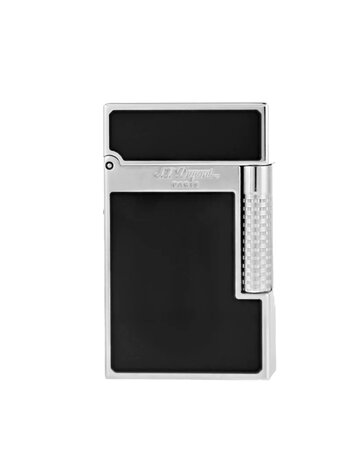 S.T. Dupont C23010 Le New Grand Dupont feuerzeug Schwarzer Lack und Palladium