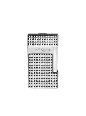 S.T. Dupont Slimmy Feuerzeug Diamantspitze Silber 028010