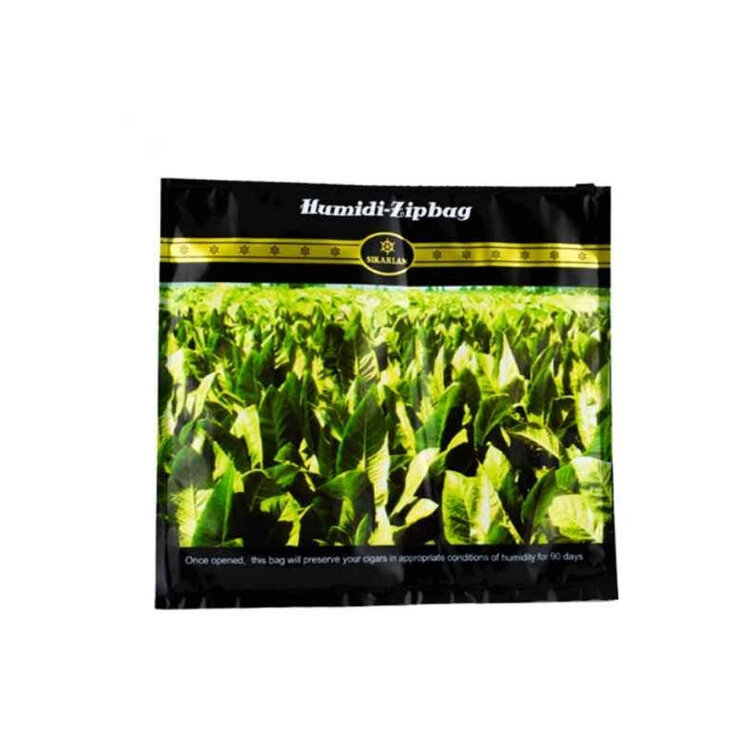 Graziani Feuchtigkeits-Zip-Beutel L 10-15 Zigarren