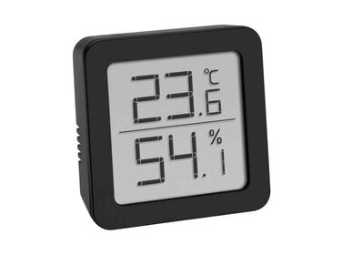 Angelo Hygrometer TFA Digital 6 × 6 cm zum Hängen oder Stellen