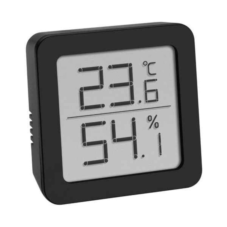 Angelo TFA Digital-Hygrometer 6 × 6 cm zum Hängen oder Stellen