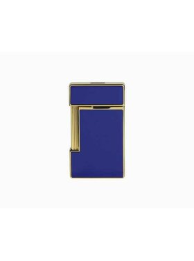 S.T. Dupont Slimmy Feuerzeug Blaulack/Gold 028225