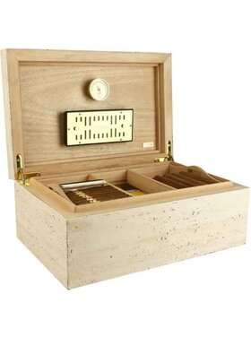 Adorini Humidor Concrete Grande Deluxe Beton Beige für 150 Zigarren