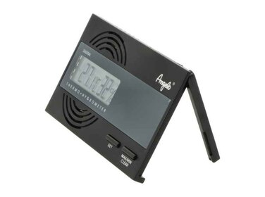 Angelo Hygrometer Thermometer Digital Schwarz mit Min-Max-Speicher