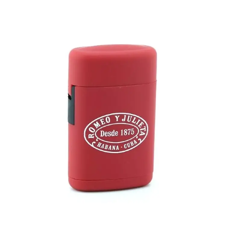 Romeo y Julieta Feuerzeug Rot in Markenfarbe