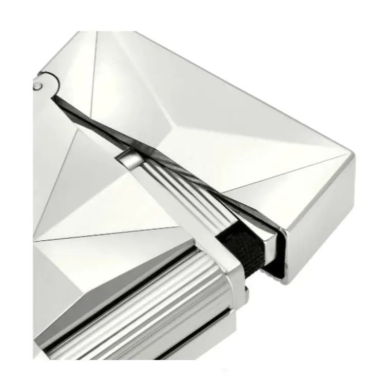 S.T. Dupont LIGNE 2 KLEINES MODELL FIRE X silber