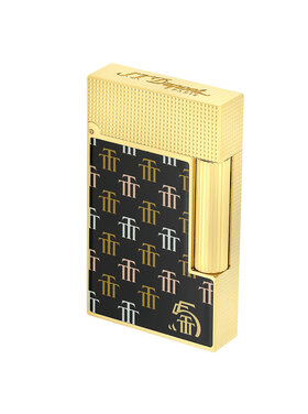 S.T. Dupont Trinidad Ligne 2 Chrom Schwarz Feuerzeug 16077