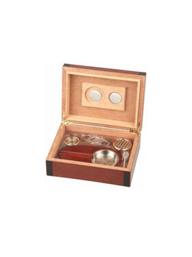 Graziani Humidor-Set Cherry 2-tone für ca. 25 Zigarren