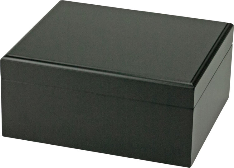 Graziani  Humidor-Set schwarz matt für ca. 40 Zigarren