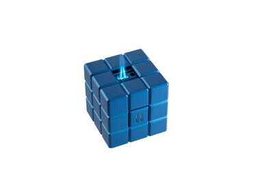 Colibri Heritage Cube Tischfeuerzeug Blau