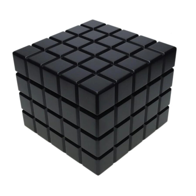 Colibri  Heritage Cube Humidor für 40-50 Zigarren schwarz