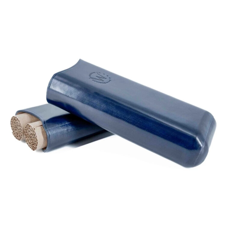 Montes Ubrique  dunkelblaues Zigarrenetui für 2 Zigarren