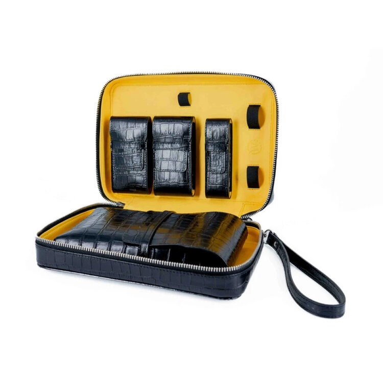 Montes Ubrique Reise Tasche für 5 Zigarren Made in Spain