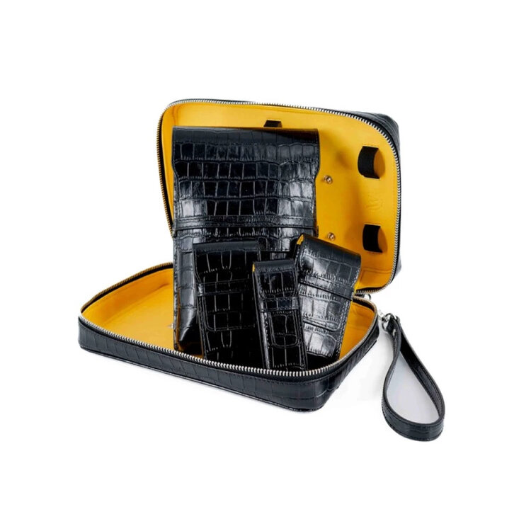 Montes Ubrique Reise Tasche für 5 Zigarren Made in Spain