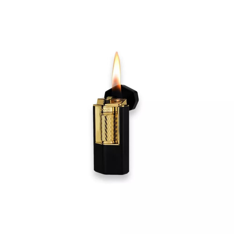 Xikar  Meridian Black - Gold Soft Flame Zigarrenanzünder