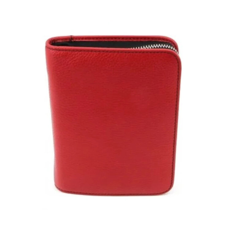 Adorini Zigarrentasche, echtes Leder, rot, 5-7 Churchill Zigarren