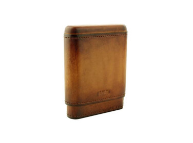 Adorini Zigarren aus echtem Leder 3-5 Zigarren - braun