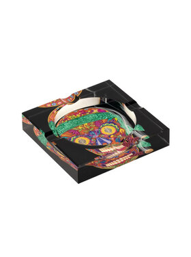 Graziani Supreme Square Kristall Zigarrenaschenbecher für 4 Zigarren