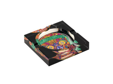 Graziani Supreme Square Kristall Zigarrenaschenbecher für 4 Zigarren