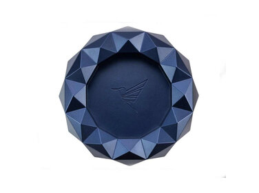 Colibri Quasar Zigarrenaschenbecher aus blauem Rundmetall - Copy