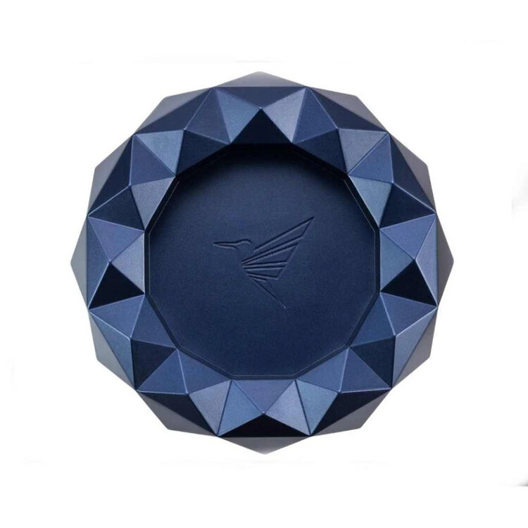 Colibri  Quasar Zigarrenaschenbecher aus blauem Rundmetall - Copy