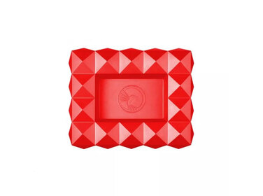 Colibri Quasar Roter Zigarrenaschenbecher aus rotem Metall