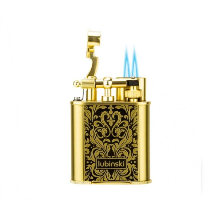 Lubinski  Exklusives Zigarrenset mit Goldmuster - 5 Stück