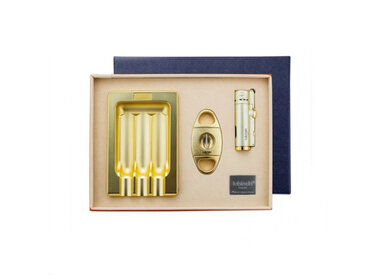 Lubinski Exclusive Gold Zigarrenset - 3-teilig