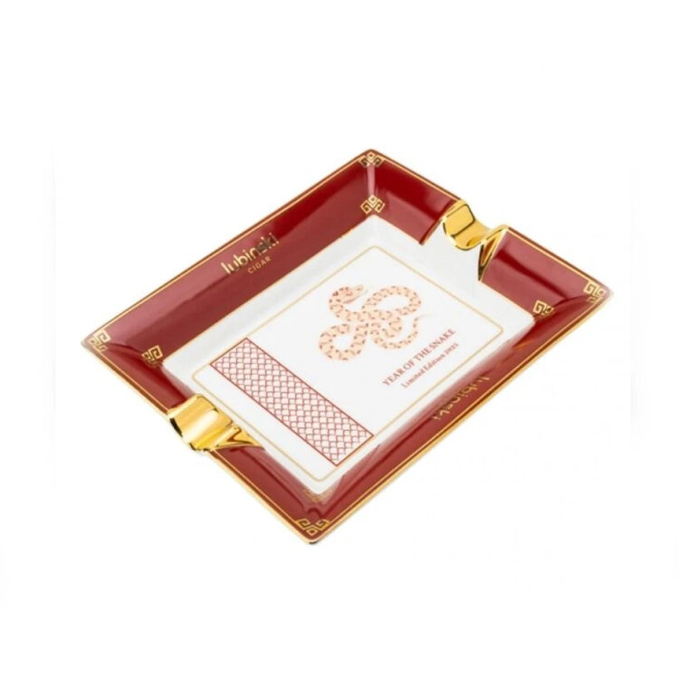 Lubinski Porzellan Zigarrenaschenbecher für 2 Zigarren