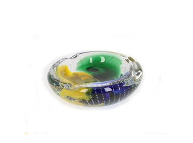 Angelo Aschenbecher Max Luftikus III Glas für 3 Zigarren