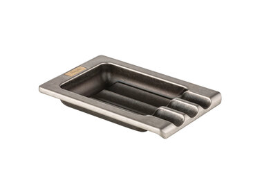 Angelo Antiker Tisch Zigarrenaschenbecher aus Metall