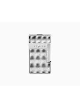 S.T. Dupont Biggy Feuerzeug Diamond Head Silber/Chrom 025210