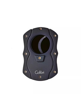 Colibri Cut schwarz Zigarrenschneider mit silikonbeschichteten Klingen