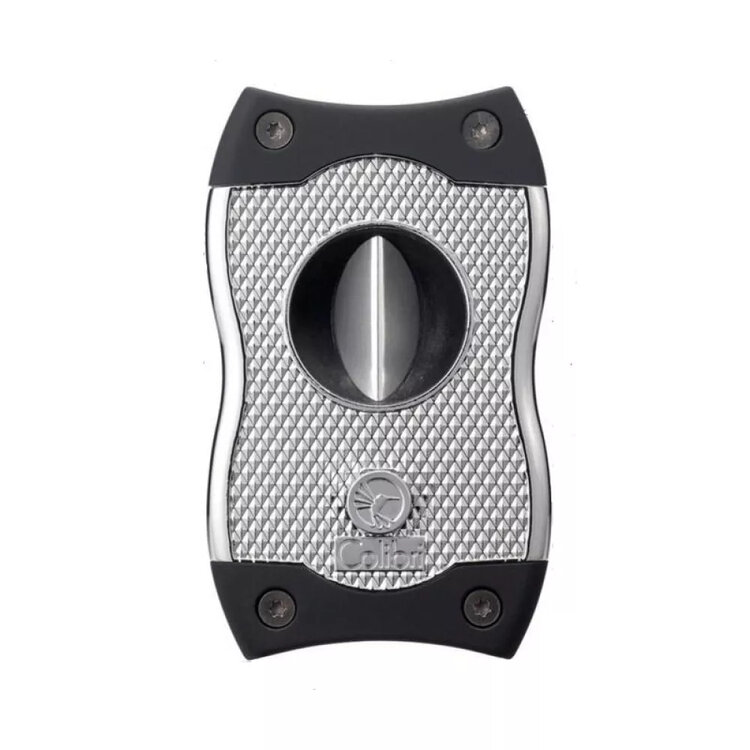 Colibri SV-Cut Zigarrenschneider Silber/Schwarz