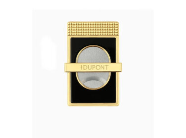 S.T. Dupont  Zigarrenschneider CC Slim Schwarzlack/Gold