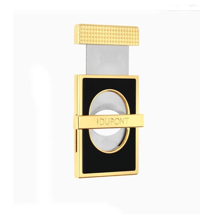 S.T. Dupont  CC Slim Zigarrenschneider Schwarz/Gold